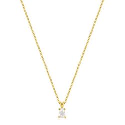 Colgante Oro 9Kts Argyor Mujer (9)9KLGD234Y Diamantes Laboratorio 0,19ct SYN F-VS