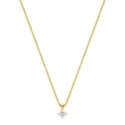 Colgante Oro 9Kts Argyor Mujer (9)9KLGD237Y Diamantes Laboratorio 0,15ct SYN F-VS