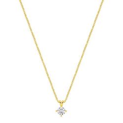 Colgante Oro 9Kts Argyor Mujer (9)9KLGD239Y Diamantes Laboratorio 0,25ct SYN F-VS