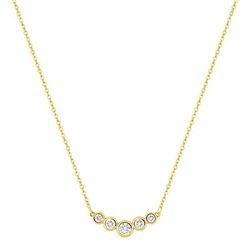 Colgante Oro 9Kts Argyor Mujer (9)9KLGD264Y Diamantes Laboratorio 0,29ct SYN F-VS
