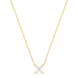 Colgante Oro 9Kts Argyor Mujer (9)9KLGD265Y Diamantes Laboratorio 0,25ct SYN F-VS