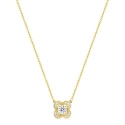 Colgante Oro 9Kts Argyor Mujer (9)9KLGD276Y Diamantes Laboratorio 0,32ct SYN F-VS