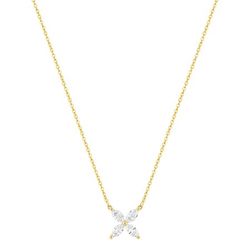 Colgante Oro 9Kts Argyor Mujer (9)9KLGD279Y Diamantes Laboratorio 0,48ct SYN F-VS