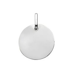 Colgante Oro Blanco 18Kts Argyor MRM (18)V5G Placa En Brillo