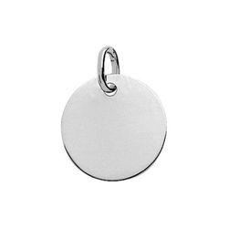 Colgante Oro Blanco 18Kts Argyor MRM (18)V6.3G Placa En Brillo