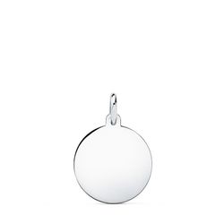 Colgante Oro Blanco 9kts 16mm 9KP6420-016OB Disco