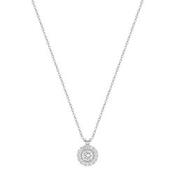 Colgante Oro Blanco 9Kts (9)9KLGD136W Diamantes Laboratorio 0,30ct