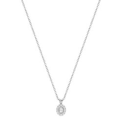 Colgante Oro Blanco 9Kts (9)9KLGD205W Diamantes Laboratorio 0,11ct