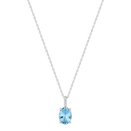 Colgante Oro Blanco 9kts Argyor MRM (9)397569.T1 Piedra Topacio Azul