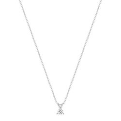 Colgante Oro Blanco 9kts Argyor-MRM  (9)9KLGD060W Diamante F-VS SYNT 0.10CT
