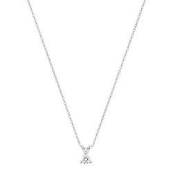 Colgante Oro Blanco 9kts Argyor-MRM (9)9KLGD061W Diamante F-VS SYNT 0.15CT