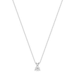Colgante Oro Blanco 9kts Argyor-MRM (9)9KLGD062W Diamante F-VS SYNT 0.20CT