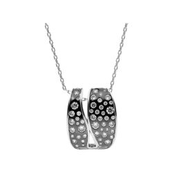 Colgante Paladio Negro Liska Mujer AKM001CL-N Circonitas