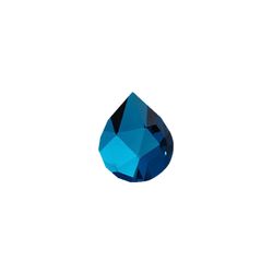 Colgante Piedra Mineral Mujer 6x8mm CHM0016MIGB Lagrima Glass Blue
