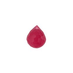 Colgante Piedra Mineral Mujer 6x8mm CHM0016MIRU Lagrima Rubí