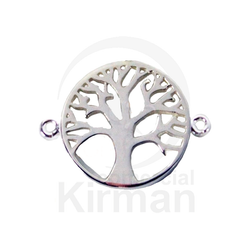 Colgante Plata 072324 Entrepieza Árbol De La Vida 17mm