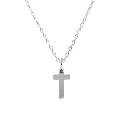 Colgante Plata 072330 Cruz 12mm