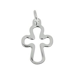 Colgante Plata 072332 Cruz Calada 18mmmm