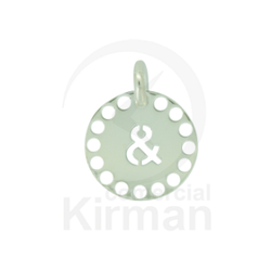 Colgante Plata 72256 Troquelado Letra & 14mm