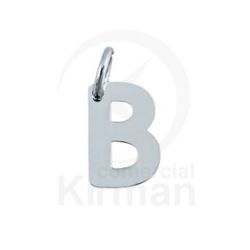 Colgante Plata 72258 Letra B 5,2mm x 8mm