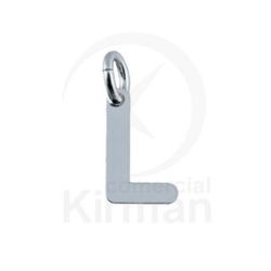 Colgante Plata 72268 Letra L 4,8mm x 8mm