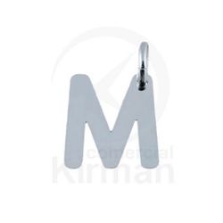 Colgante Plata 72269 Letra M 7,6mm x 8mm