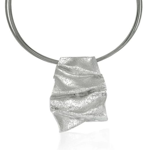 Penjoll Plata Argent Basic 3x4,5cm PERM055 Artemisa