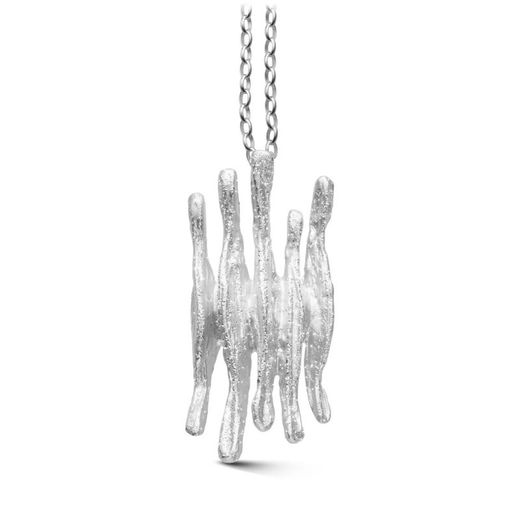 Pingente Prata Argent Básico 4,3x2cm PERM071 Selva