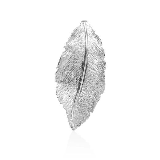 Penjoll Plata Argent Basic 5x2,3cm PERM037 Fulla