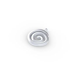 Colgante Plata Argent Basic Mujer PEJ007P Lamia Espiral En Brillo 1,5cm