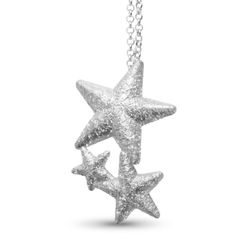 Colgante Plata Argent Basic Mujer PERM083 Estrellas