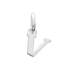 Colgante Plata Argyor MRM (AG)316527.V Letra V En Brillo