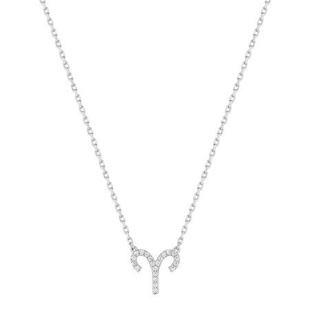 Colgante Plata Argyor MRM (AG)332681.1 Zodiaco Aries C. Circonitas