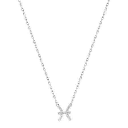Colgante Plata Argyor MRM (AG)332681.12 Zodiaco Piscis C. Circonitas