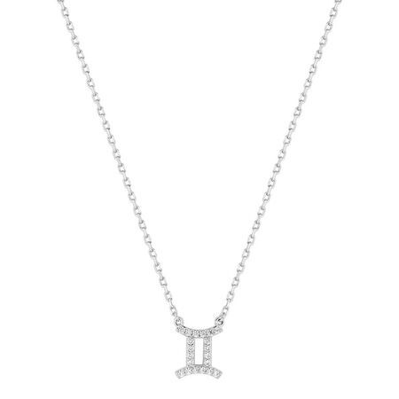 Colgante Plata Argyor MRM (AG)332681.3 Zodiaco Géminis C. Circonitas