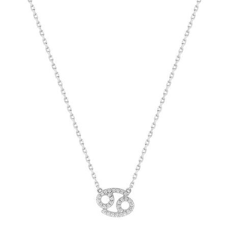 Colgante Plata Argyor MRM (AG)332681.4 Zodiaco Cáncer C. Circonitas