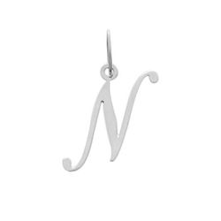 Colgante Plata Argyor MRM (AG)336185.N Letra N En Brillo