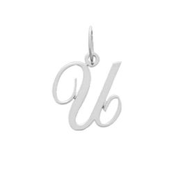 Colgante Plata Argyor MRM (AG)336185.U Letra U En Brillo