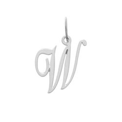 Colgante Plata Argyor MRM (AG)336185.W Letra W En Brillo