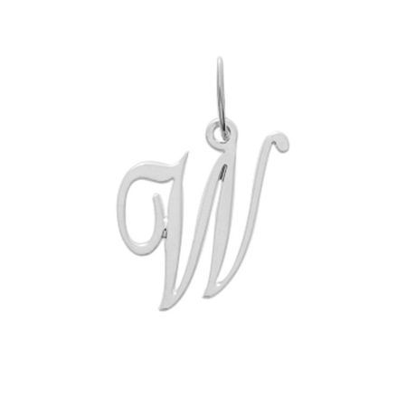 Colgante Plata Argyor MRM (AG)336185.W Letra W En Brillo