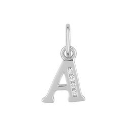 Colgante Plata Argyor MRM (AG)336286.1A Letra A C. Circonitas