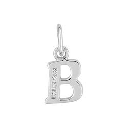 Colgante Plata Argyor MRM (AG)336286.1B Letra B C. Circonitas