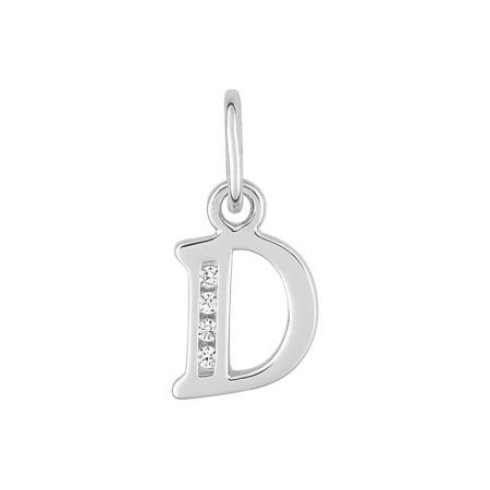Colgante Plata Argyor MRM (AG)336286.1D Letra D C. Circonitas
