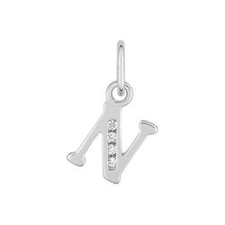 Colgante Plata Argyor MRM (AG)336286.1N Letra N C. Circonitas
