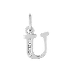 Colgante Plata Argyor MRM (AG)336286.1U Letra U C. Circonitas