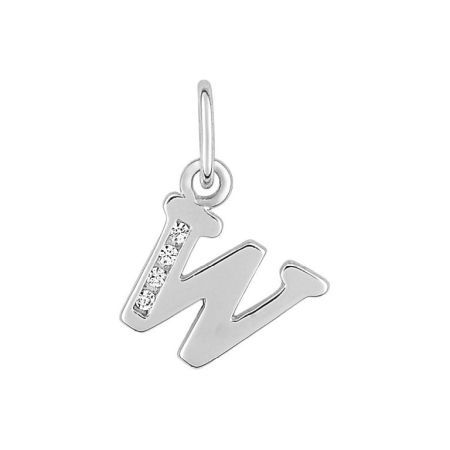 Colgante Plata Argyor MRM (AG)336286.1W Letra W C. Circonitas