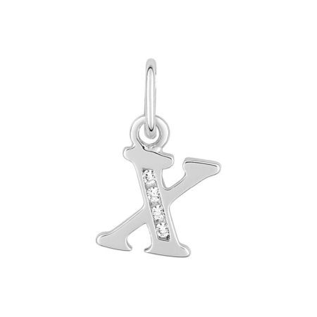 Colgante Plata Argyor MRM (AG)336286.1X Letra X C. Circonitas