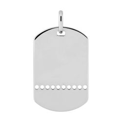 Colgante Plata Argyor MRM (AG)336448 Placa Calada