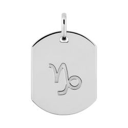 Colgante Plata Argyor MRM (AG)336471.10 Placa Zodiaco Capricornio