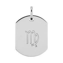 Colgante Plata Argyor MRM (AG)336471.6 Placa Zodiaco Virgo